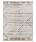 Satellite Area Rug Jaipur Living Alloy Handmade Geometric White/ Black Area Rug (8'X11')