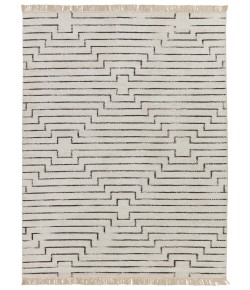 Jaipur Living Alloy Handmade Geometric White/ Black Sat02 Area Rug 12 ft. X 15 ft. Rectangle