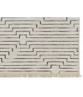 Jaipur Living Alloy Handmade Geometric White/ Black Area Rug (5'X8')