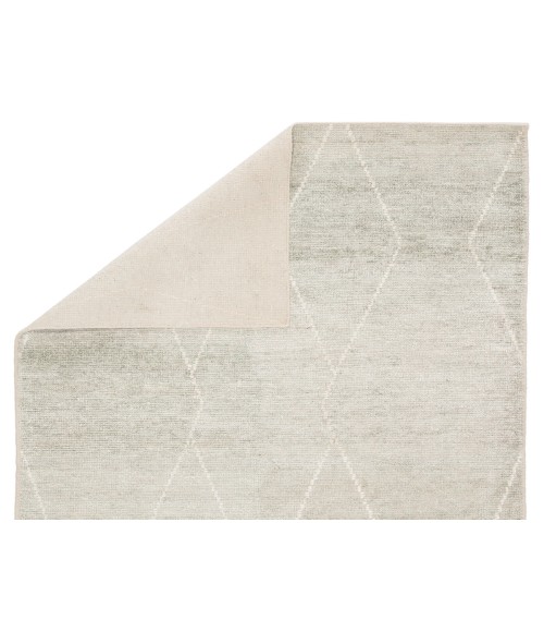 Satellite Area Rug Jaipur Living Ozog Handmade Geometric Light Blue/ Ivory Area Rug (8'X11')