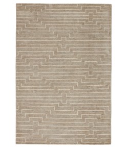 Jaipur Living Alloy Handmade Striped Light Taupe/ White Sat08 Area Rug 5 ft. X 8 ft. Rectangle