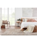 Sanaa By Nikki Chu Area Rug Nikki Chu by Jaipur Living Asani Ikat Tan/ Light Pink Area Rug (7'10"X11'1")