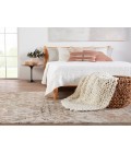 Sanaa By Nikki Chu Area Rug Nikki Chu by Jaipur Living Asani Ikat Tan/ Light Pink Area Rug (7'10"X11'1")