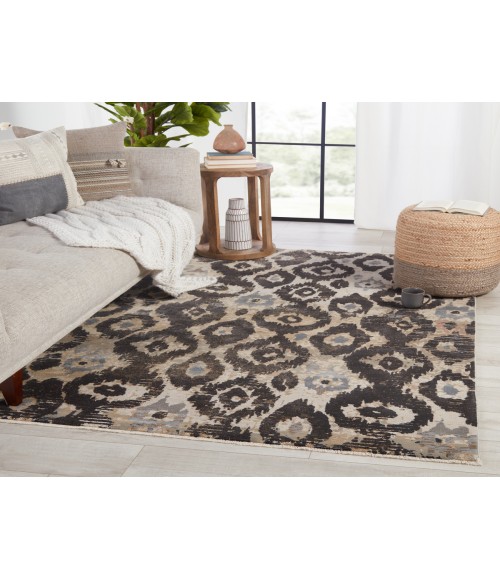 Jaipur Living Sanaa By Nikki Chu Black Rug SBC03 18 in. Swatch Square - Rugs Town Jaipur Living Sanaa By Nikki Chu Black SBC03 18 in. Swatch Square Rug