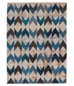 Jaipur Living Sanaa By Nikki Chu Zevi SBC06 Blue Beige 7 ft. 10 in. X 11 ft. 1 in. Rectangle Rug