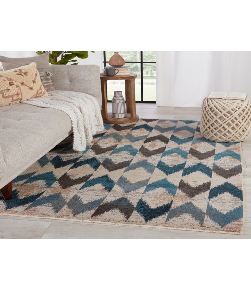 Jaipur Living Sanaa By Nikki Chu Blue SBC06 18 in. Swatch Square Rug