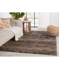 Jaipur Living Sanaa By Nikki Chu Black SBC10 18 in. Swatch Square Rug