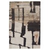 Nikki Chu Sanaa By Nikki Chu Black Sbc11 5 Ft. X 7 Ft. 6 In. Rect. Rug
