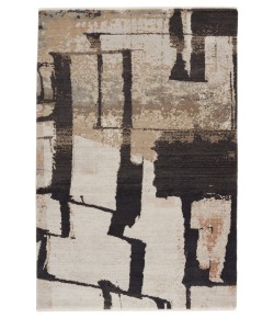Jaipur Living Sanaa By Nikki Chu Lehana SBC11 Brown Ivory 9 ft. 6 in. X 12 ft. 7 in. Rectangle Rug