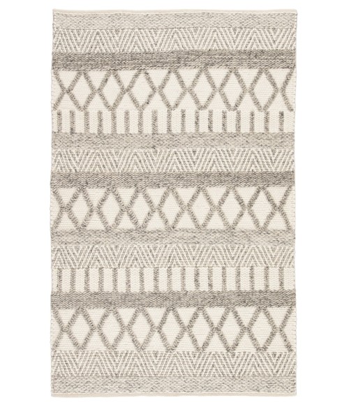 Jaipur Living Sandhurst Handmade Geometric Gray/ White Area Rug (2'X3')