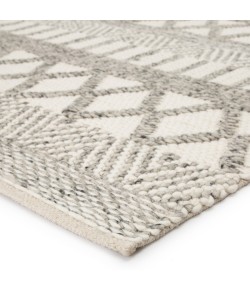 Jaipur Living Sandhurst Handmade Geometric Gray/ White Scd21 Area Rug 2 ft. X 3 ft. Rectangle