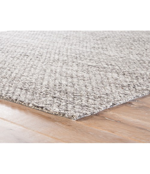 Jaipur Living Karlstadt Handmade Solid Gray/ Silver Area Rug (5'X8')