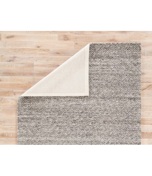 Jaipur Living Karlstadt Handmade Solid Gray/ Silver Area Rug (5'X8')