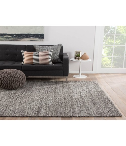Jaipur Living Karlstadt Handmade Solid Gray/ Silver Area Rug (5'X8')