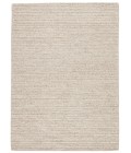Scandinavia Rakel Area Rug Jaipur Living Grams Handmade Solid Cream/ Light Gray Area Rug (8'X10')