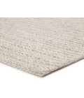 Scandinavia Rakel Area Rug Jaipur Living Grams Handmade Solid Cream/ Light Gray Area Rug (8'X10')