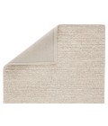 Scandinavia Rakel Area Rug Jaipur Living Grams Handmade Solid Cream/ Light Gray Area Rug (8'X10')