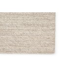 Scandinavia Rakel Area Rug Jaipur Living Grams Handmade Solid Cream/ Light Gray Area Rug (8'X10')