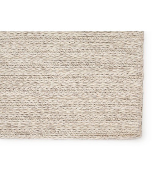 Scandinavia Rakel Area Rug Jaipur Living Grams Handmade Solid Cream/ Light Gray Area Rug (8'X10')