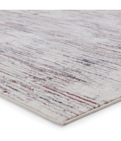 Vibe By Jaipur Living Wystan Abstract Gray/ Burgundy Runner Sei06 Area Rug 3 ft. X 8 ft. Runner