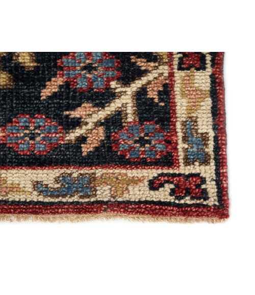 SALINAS RUG Jaipur Living Aika Hand-Knotted Medallion Red/ Multicolor Area Rug (10 X14 )