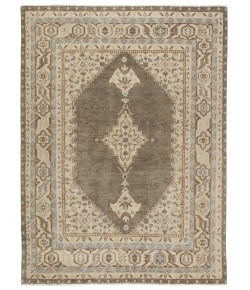 Jaipur Living Farwell Hand-Knotted Medallion Blue/ Ivory Sln06 Area Rug 8 ft. X 10 ft. Rectangle