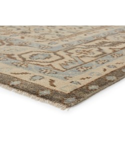 Jaipur Living Farwell Hand-Knotted Medallion Blue/ Ivory Sln06 Area Rug 8 ft. X 10 ft. Rectangle