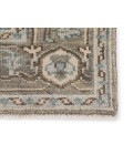 SALINAS RUG Jaipur Living Flynn Hand-Knotted Medallion Gray/ Blue Area Rug (6 X9 )