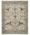 Jaipur Living Slayton Hand-Knotted Medallion Ivory/ Light Teal Area Rug (10'X14')