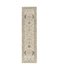 Jaipur Living Slayton Hand-Knotted Medallion Ivory/ Light Teal Runner Rug (3'X12')