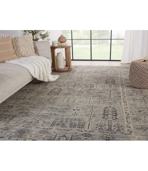 Jaipur Living Salinas Gray SLN15 18 in. Swatch Square Rug