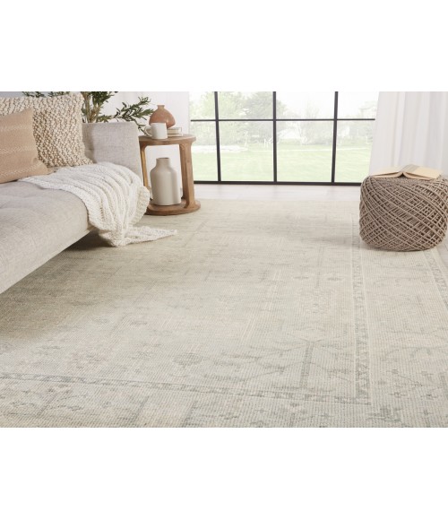 Jaipur Living Salinas Cream SLN16 8 ft. 6 in. X 11 ft. 6 in. Rectangle Rug