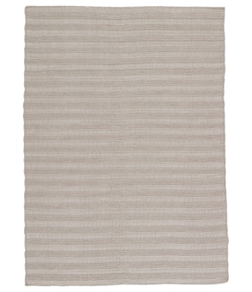 Jaipur Living Miradero Indoor/ Outdoor Striped Light Gray Area Rug (5'X8')