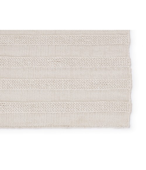 Jaipur Living Miradero Indoor/ Outdoor Striped Ivory Area Rug (5'X8')