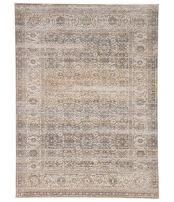 Vibe by Jaipur Living Sinclaire Ilias SNL03 Gray/Tan 2 ft. 2 in. X 8 ft. Rectangle Rug
