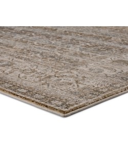 Vibe by Jaipur Living Sinclaire Ilias SNL03 Gray/Tan 2 ft. 2 in. X 8 ft. Rectangle Rug