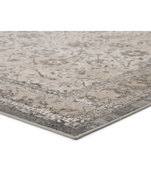 Vibe by Jaipur Living Odel Oriental Gray/ White Area Rug 11'8"X15'