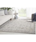 Vibe by Jaipur Living Odel Oriental Gray/ White Area Rug 11'8"X15'