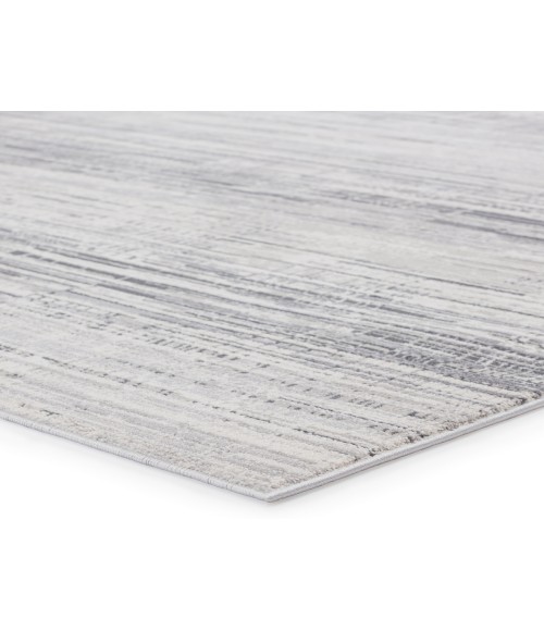 Solace Area Rug Vibe by Jaipur Living Zesiro Abstract Gray/ Ivory Area Rug (9'6"X13')