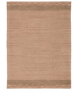 Jaipur Living Curran Natural Bordered Pink/ Tan Som01 Area Rug 8 ft. X 10 ft. Rectangle