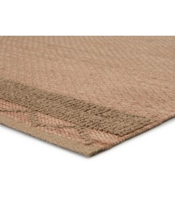 Jaipur Living Curran Natural Bordered Pink/ Tan Som01 Area Rug 8 ft. X 10 ft. Rectangle