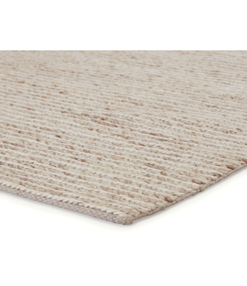 Jaipur Living Merrow Handmade Solid Beige/ Cream Area Rug 2'X3'