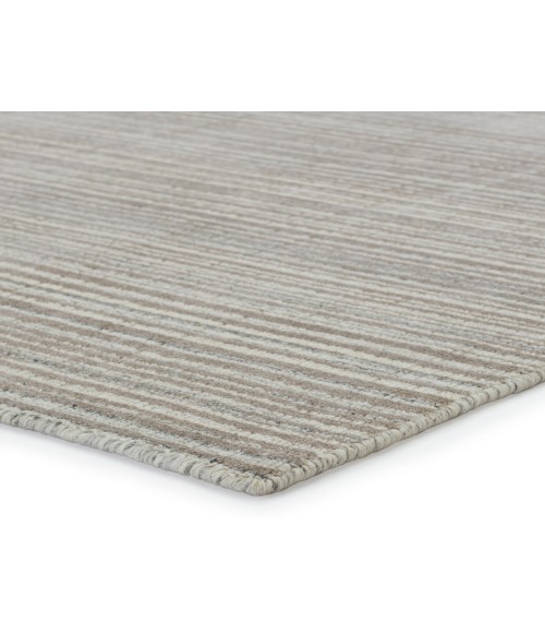 Jaipur Living Gradient Handwoven Solid Gray/ Light Taupe Area Rug (9'X12')