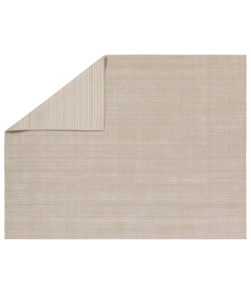 Jaipur Living Gradient Handmade Solid Ivory Area Rug 8'X10'