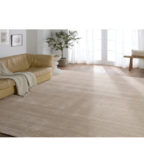 Jaipur Living Gradient Handmade Solid Ivory Area Rug 8'X10'