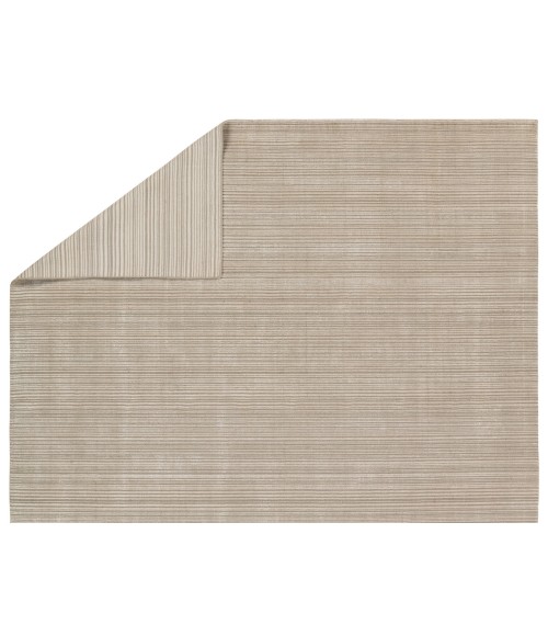 Jaipur Living Gradient Handmade Solid Taupe Area Rug 8'X10'