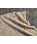 Jaipur Living Suriya Handmade Tribal Taupe/ Cream Area Rug 9'X12'