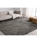 STR02 Galexia Rug Jaipur Living Galexia Handmade Tribal Black/ Cream Area Rug 5'X8'