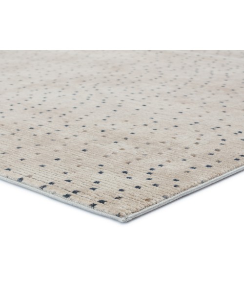 Jaipur Living Melora Dots Beige/ Gray Area Rug (9'3"X12')