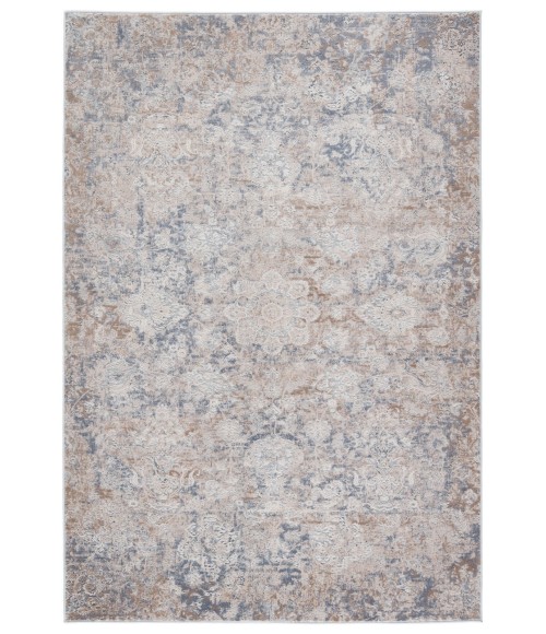 Jaipur Living Mariam Floral Beige/ Gray Area Rug (6'7"X9'6")